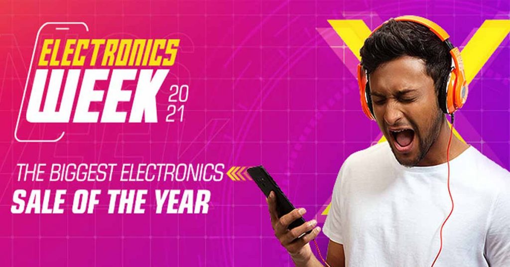 Daraz Electronics Week Voucher Code Discount Cashback 2021
