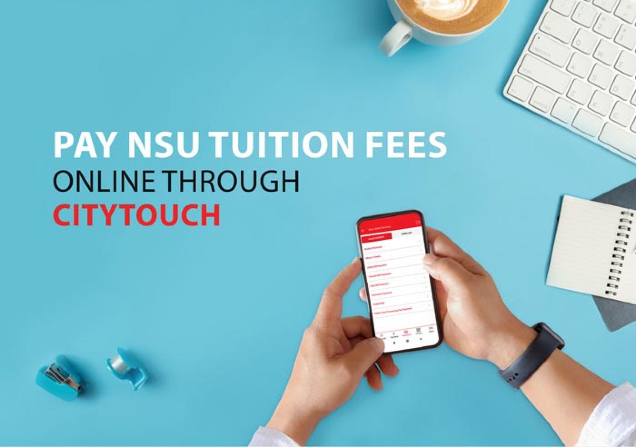 Pay NSU Tuition Fees – Citytouch App – JotoDeal