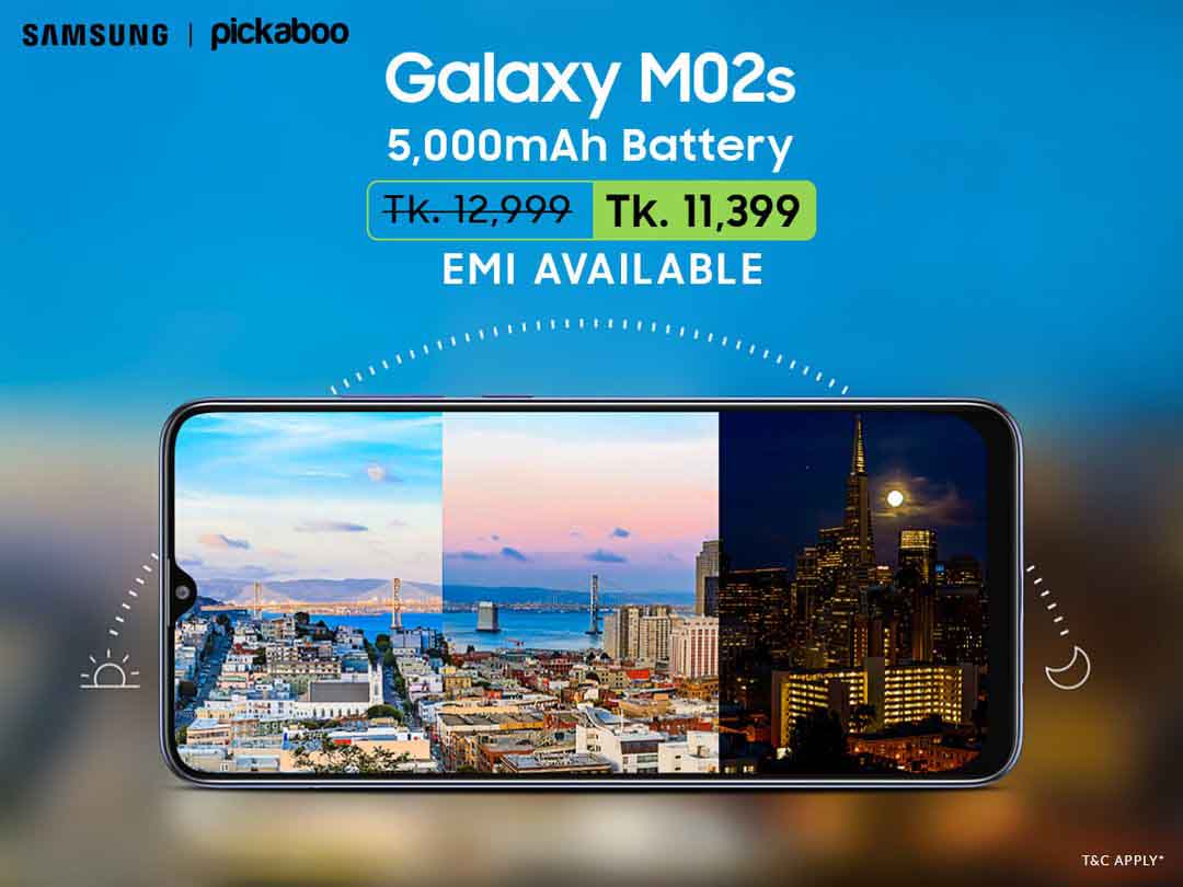 Samsung Galaxy M02s Pickaboo Offer