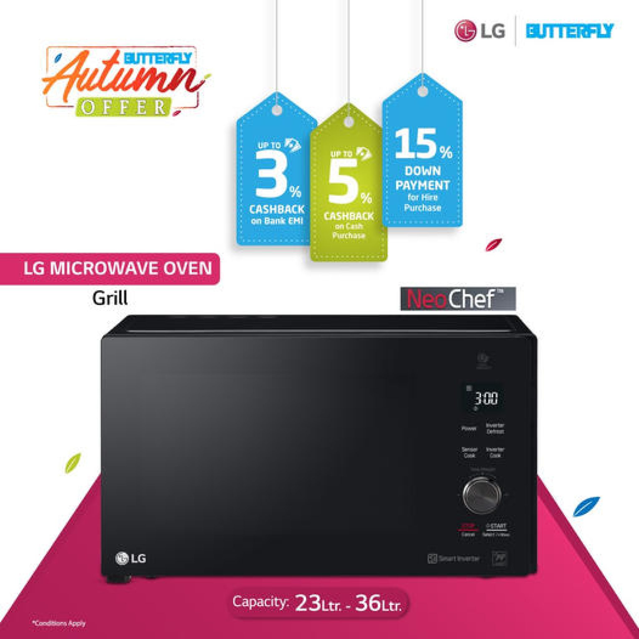 Butterfly Microwave Oven Price in Bangladesh Discount EMI Offer
