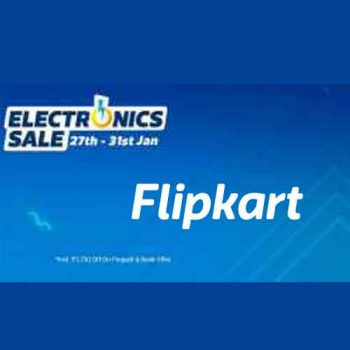 Flipkart electronics Day Sale 2022