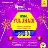 BSNL Internet – Up to 90% Discount – Diwali Offer