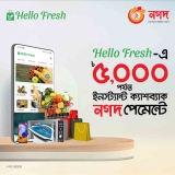 Hello Fresh – Nagad  – ৳5000 Instant Cashback – Offer