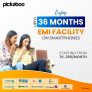 Buy Smartphone – EMI Offer – Up to 36 Months – Pickaboo