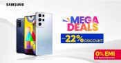Samsung Smartphone – Up to 22% Discount –  0% EMI Offer