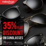 Sunglass – 33% Discount Offer