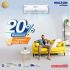 Regal Furniture – 20% Discount Offer –  EMI
